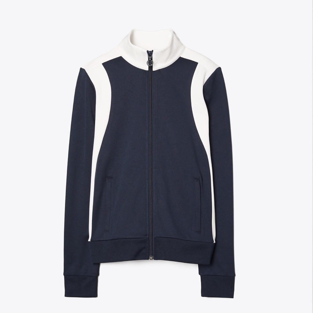 Tory Burch color-block track jacket